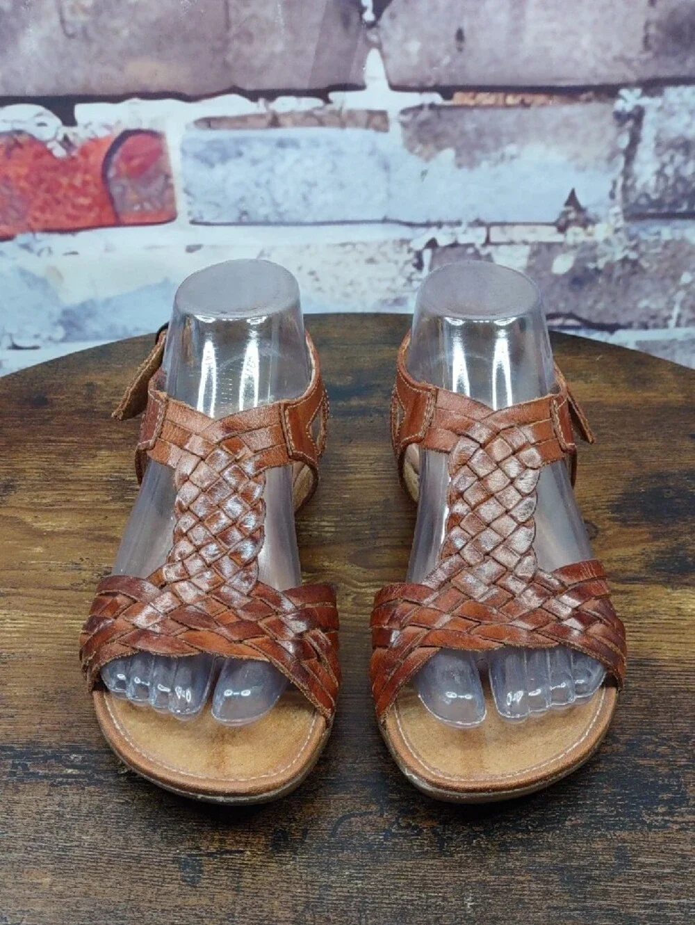 Maya Woven Leather Huarache Style Sandals